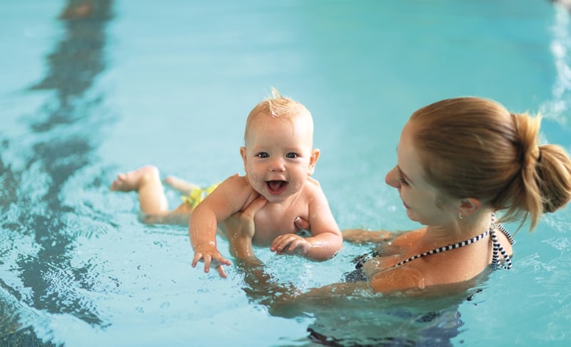 Kleinkinderschwimmkurse Schwimmschule Oberuzwil ab 2.5 – 4 Jahren
